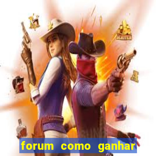 forum como ganhar na loteria